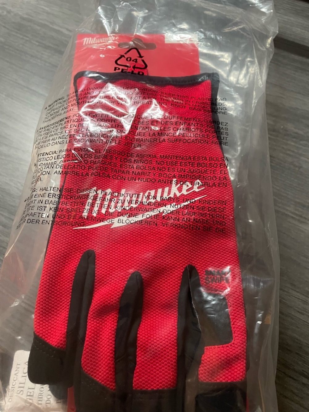 Milwaukee Lightweight Work Glove, Size: Large, NWT
